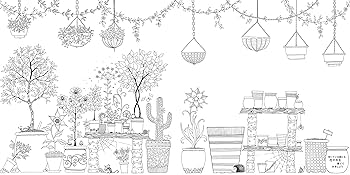 ひみつの花園 花いっぱいのぬりえブック | ジョハンナ・バス